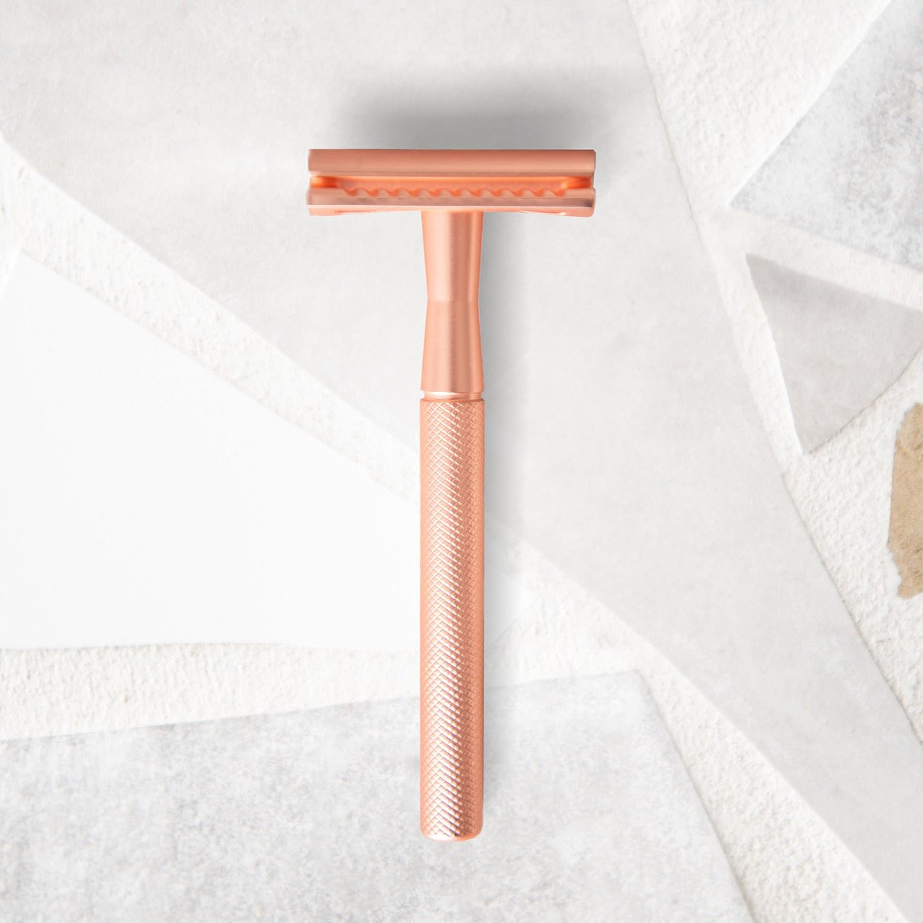 Caliwoods Long Handle Copper Safety Razor