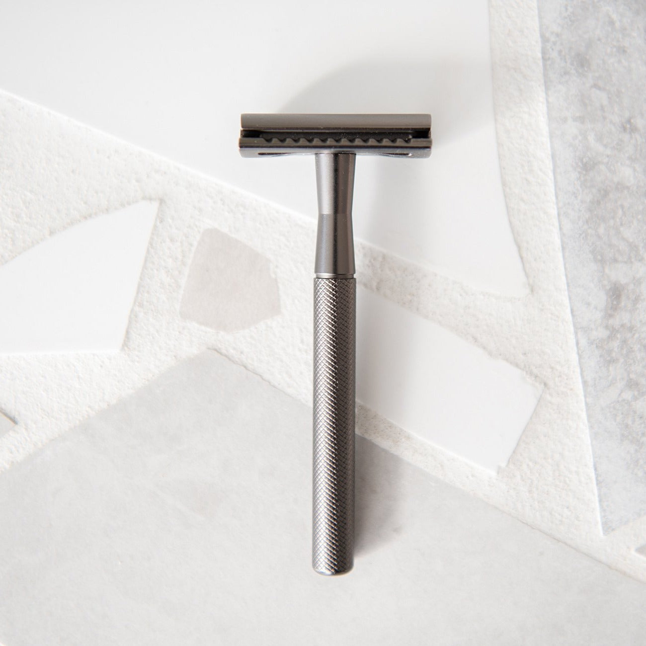 Caliwoods Long Handle Reusable Slate Safety Razor from The Eco Society