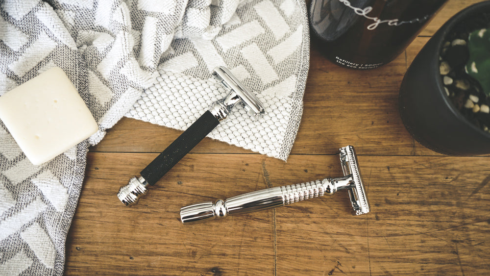 How to shave with a safety razor